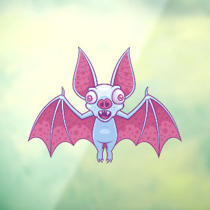 Vinilos Para Cristales Albino Vampire Bat