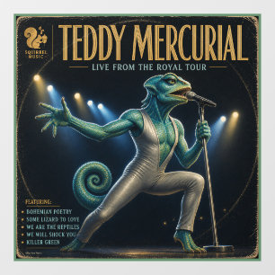 Vinilos Para Cristales Álbum de Teddy Mercurial: una Parodia