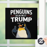 Aletas de pingüino arriba resisten a los pingüinos