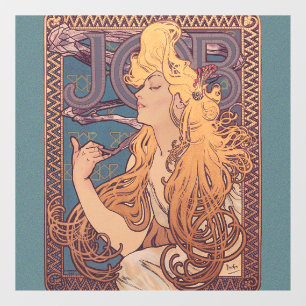 Vinilos Para Cristales Alfonse Mucha Job Art Nouveau