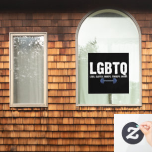 Vinilos Para Cristales Amante del gimnasio LGBTQ Piernas Glúteos Bíceps T