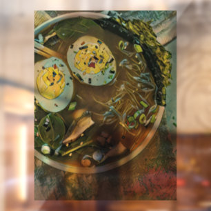 Vinilos Para Cristales Amantes de la comida japonesa