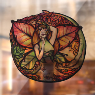 Vinilos Para Cristales Amantes de la Naturaleza de los Hados de Hielo