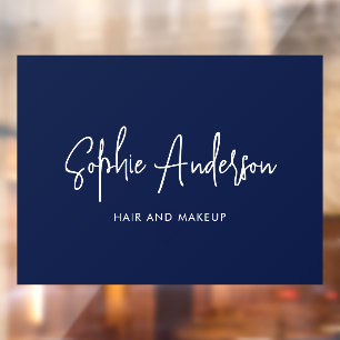 Vinilos Para Cristales Añadir el nombre de la marca Color del Personaliza