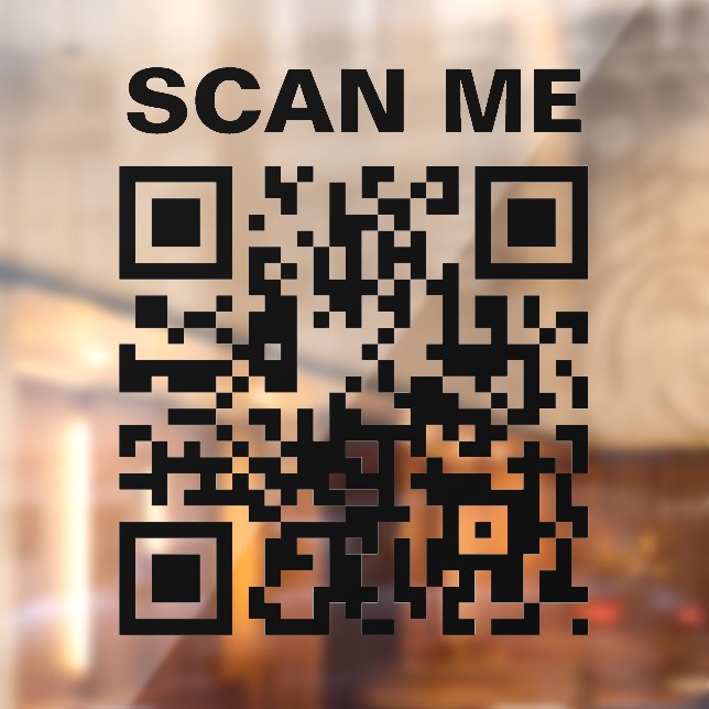 Vinilos Para Cristales Analizar me Añadir tu código QR mínimo negocio (Hoja 2)
