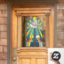 Anfitrión De Masas Sagradas De Vidrio Y Cáliz