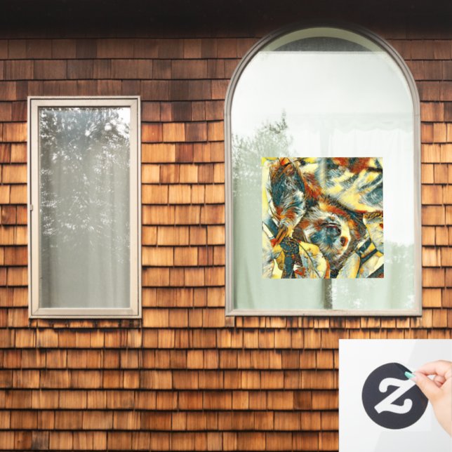 Vinilos Para Cristales AnimalArt_Sloth_002 (Ventana de inicio)