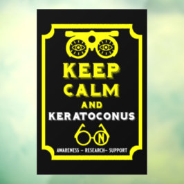 Vinilos Para Cristales Apoyo Y Conciencia De Keratoconos