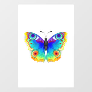 Vinilos Para Cristales Arcoiris mariposa Peacock Eye