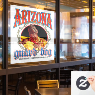 Vinilos Para Cristales Arizona Guard Dog Lizard