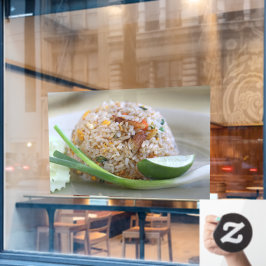 Vinilos Para Cristales Arroz Frito Comida Tailandesa Cocina Tailandesa Co