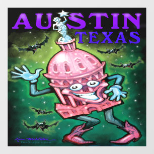 Vinilos Para Cristales Austin Texas Window Cling