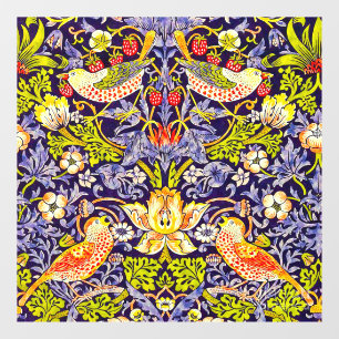 Vinilos Para Cristales Aves del ladrón de fresas William Morris