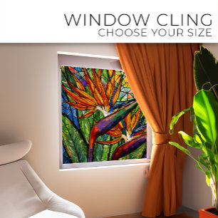 Vinilos Para Cristales Aves en el arte del vidrio de Sunrise Staines