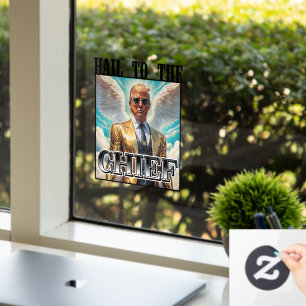 Vinilos Para Cristales Ayuno al jefe - Trump 2024
