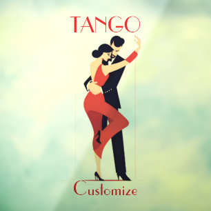 Vinilos Para Cristales Bailarines de Tango Thunder_Cove