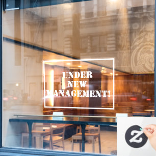 Vinilos Para Cristales Bajo Nueva Gestión