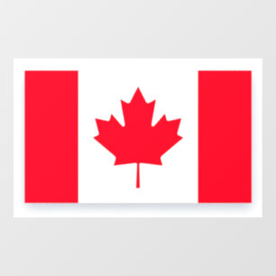 Vinilos Para Cristales Bandera canadiense. CANADÁ. Grande