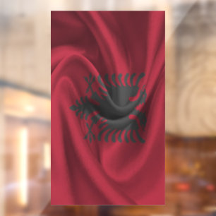 Vinilos Para Cristales Bandera de Albania