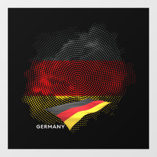 Vinilos Para Cristales bandera de Alemania