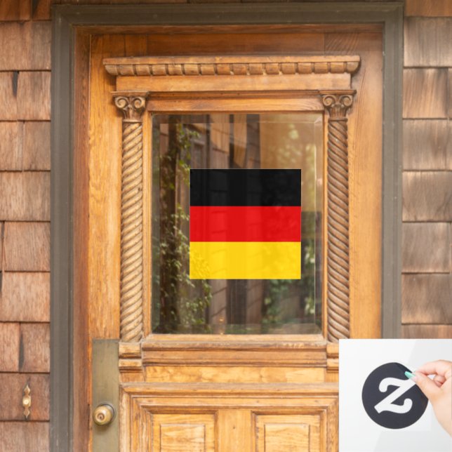 Vinilos Para Cristales Bandera de Alemania (Puerta de casa)