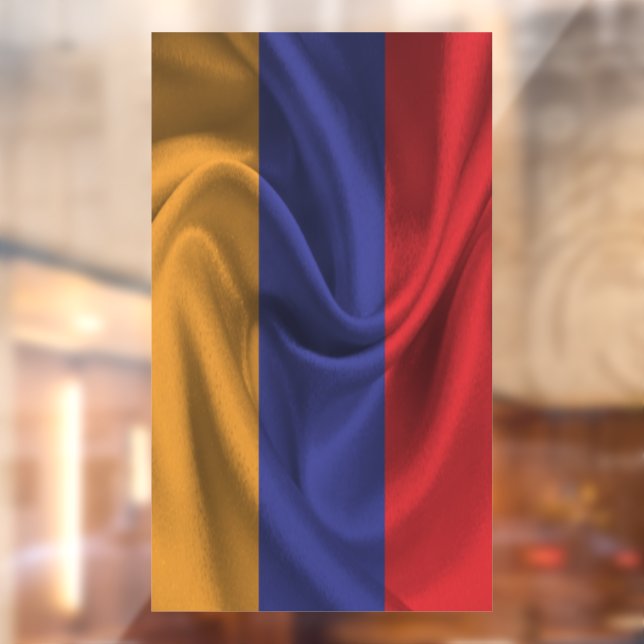 Vinilos Para Cristales Bandera de Armenia (Hoja 2)