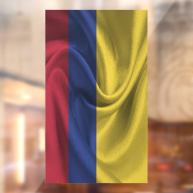 Vinilos Para Cristales Bandera de Colombia (Hoja 2)