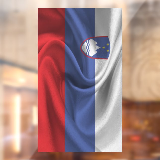Vinilos Para Cristales Bandera de Eslovenia (Hoja 2)