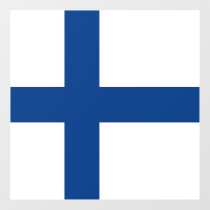 Vinilos Para Cristales Bandera de Finlandia