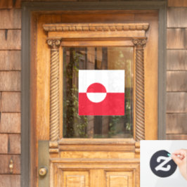 Vinilos Para Cristales Bandera de Groenlandia