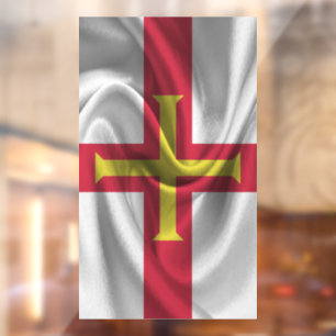 Vinilos Para Cristales Bandera de Guernsey