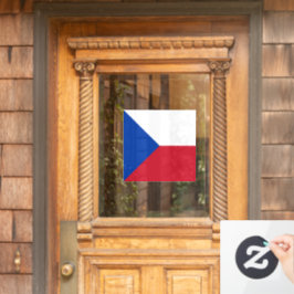 Vinilos Para Cristales Bandera de la República Checa