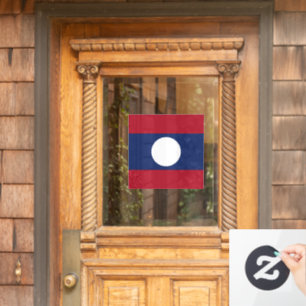 Vinilos Para Cristales bandera de Laos