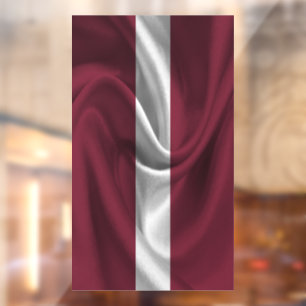 Vinilos Para Cristales Bandera de Letonia