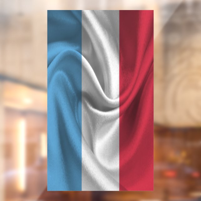 Vinilos Para Cristales Bandera de Luxemburgo (Hoja 2)