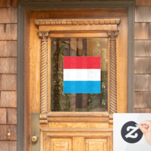 Vinilos Para Cristales Bandera de Luxemburgo