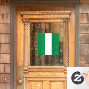 Vinilos Para Cristales Bandera de Nigeria