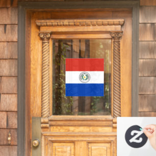 Vinilos Para Cristales Bandera de Paraguay