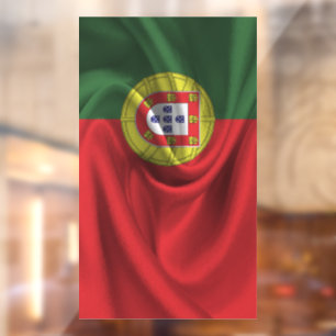 Vinilos Para Cristales Bandera de Portugal