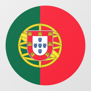 Vinilos Para Cristales Bandera de Portugal