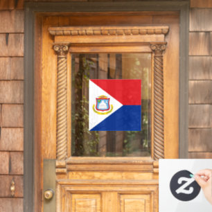 Vinilos Para Cristales Bandera de Sint Maarten