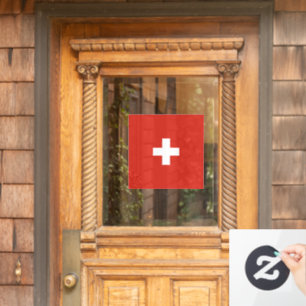 Vinilos Para Cristales Bandera de Suiza