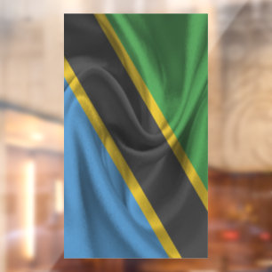 Vinilos Para Cristales Bandera de Tanzania