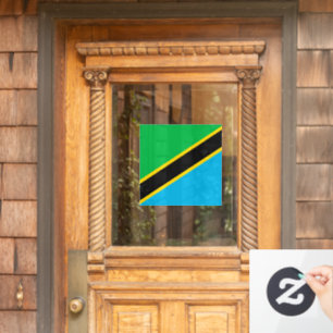 Vinilos Para Cristales Bandera de Tanzania
