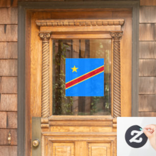 Vinilos Para Cristales Bandera del Congo