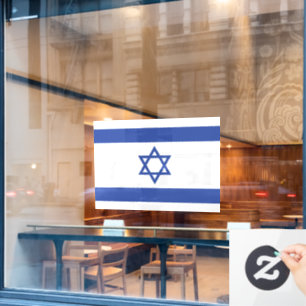 Vinilos Para Cristales Bandera del Estado de Israel, Estrella de David Ju