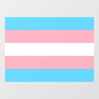Vinilos Para Cristales Bandera del Orgullo Transgénero