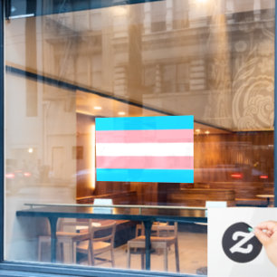 Vinilos Para Cristales Bandera transgénero LGBTQIA+ Bandera