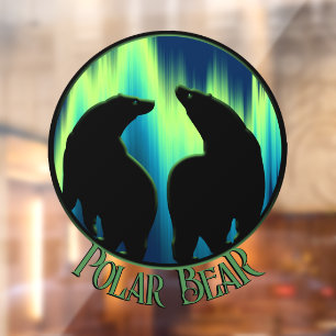Vinilos Para Cristales Bear Art Decó Personalizado Tribal Bear Art Window