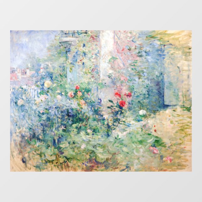 Vinilos Para Cristales Berthe Morisot - El jardín de Bougival (Hoja)